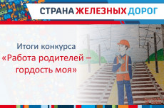 Итоги конкурса международного рисунков &laquo;Работа родителей &ndash; гордость моя!&raquo;