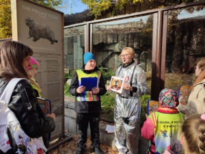 Тренируем внимание и бережность в Московском зоопарке