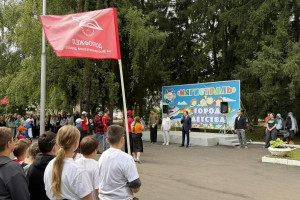 В железнодорожном детском лагере &laquo;Магистраль&raquo; прошла большая командная игра.