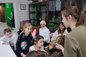 Ребята готовятся к экскурсии в Московский зоопарк